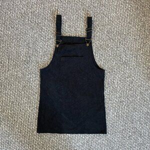 Corduroy Overall Skirt/Dress with Pockets